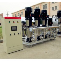 生活变频供水泵组 二次加压定压给水泵 不锈钢无负压供水泵组