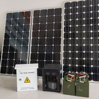 离网太阳能发电系统 储能光伏发电站 太阳能电源 220V/380v供电