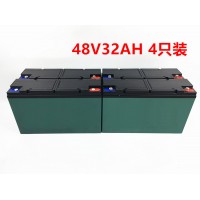 蓄电池厂家供应超燕48V32ah电动车三轮车电池32A快递车专用