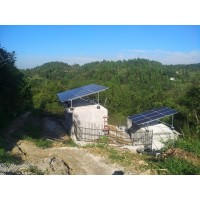 农村7.5kw太阳能污水处理系统 污水处理光伏供电